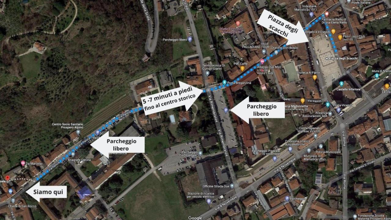 Appartamento Da Marcella 1 Marostica Esterno foto